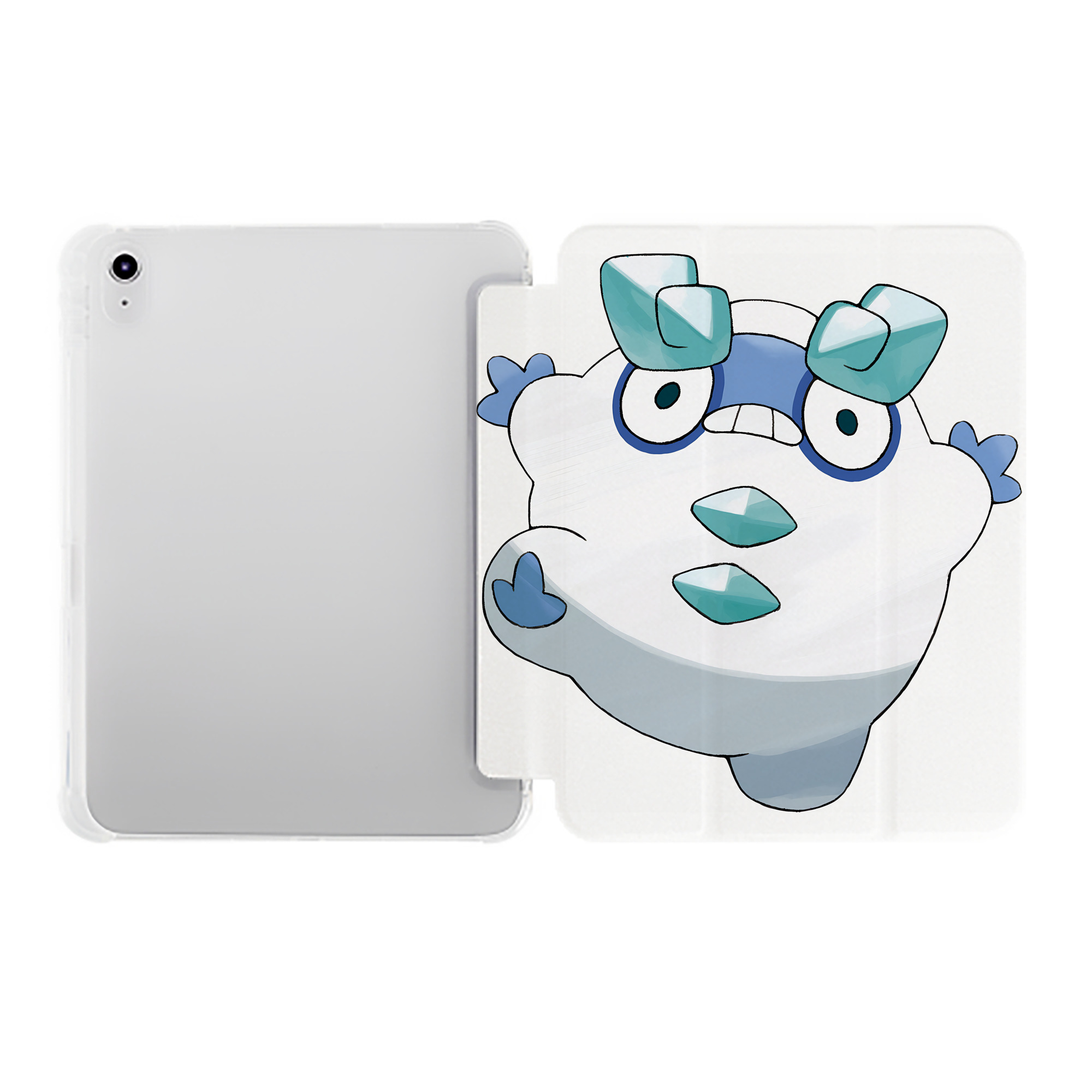 （画像用） ポケットモンスター Pokémon IPad ケース ペン収納付き 三つ折りスタンド PUレザー×シリコン 対応機種9.5/10.5/10.9インチ